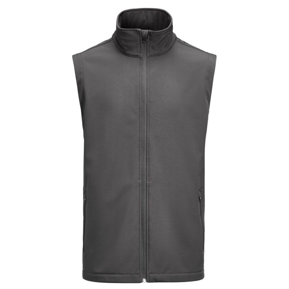 James Harvest Mens Valley Vest / Steel Grey